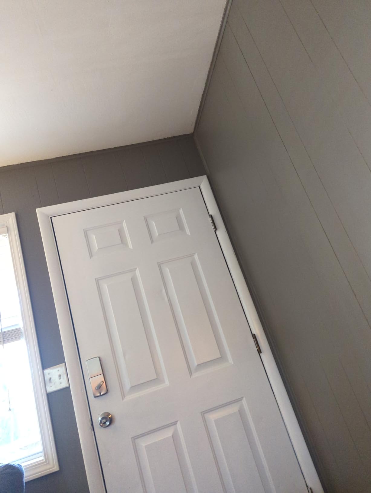 Glidden Total 1 gal. Swirling Smoke/Beige Eggshell Interior Paint with Primer customer photo 2