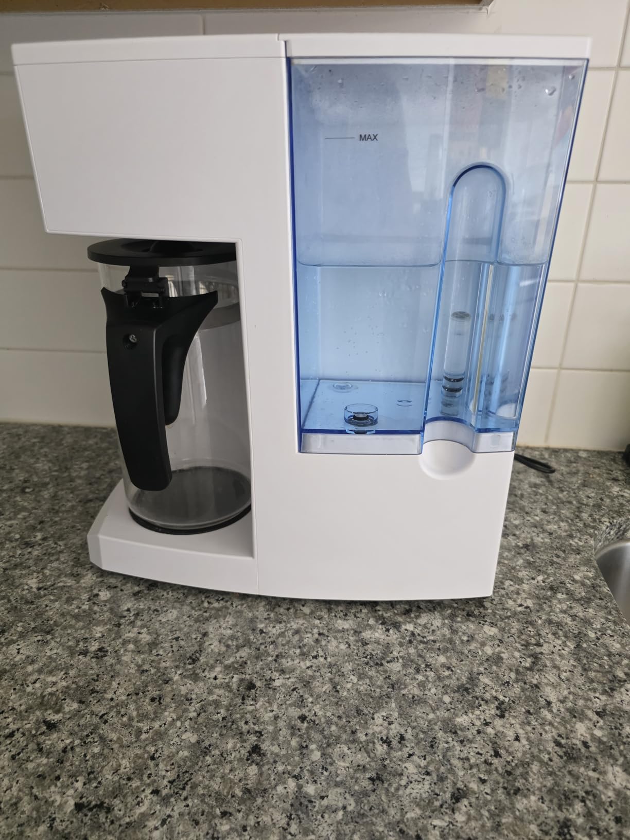 Bluevua RO100ROPOT Countertop Reverse Osmosis Water Filter System, Portable RO Filtration with Remineralization, No Installation, WQA Certified - ROPOT-UV, 6-Stage RO customer photo 1