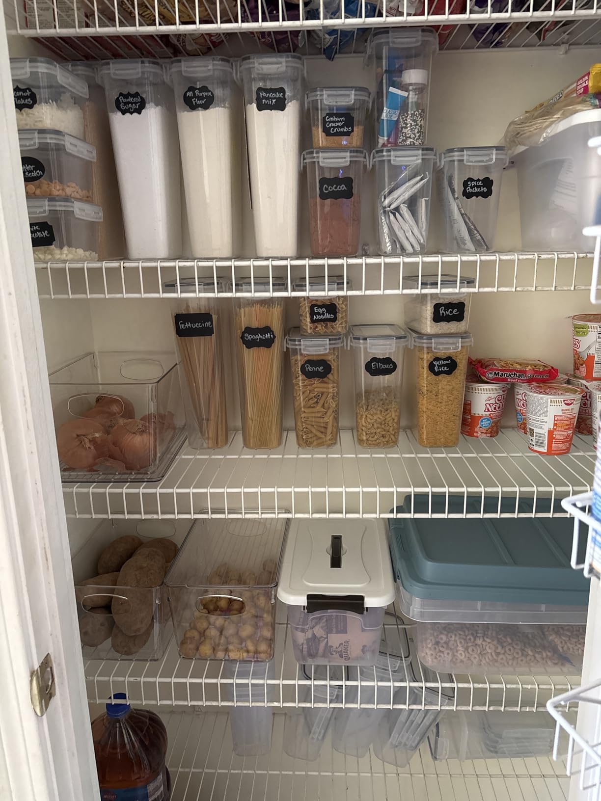 Airtight Food Storage Containers with Lids, 24 PCS Kitchen and Pantry Organization Canisters customer photo 1