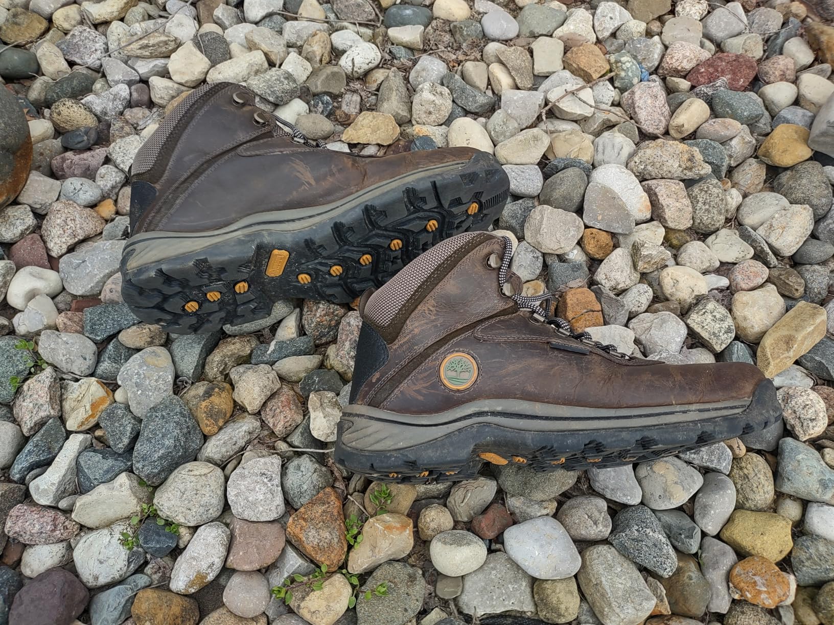 Timberland Men's White Ledge Mid Waterproof Hiking Boots customer photo 2