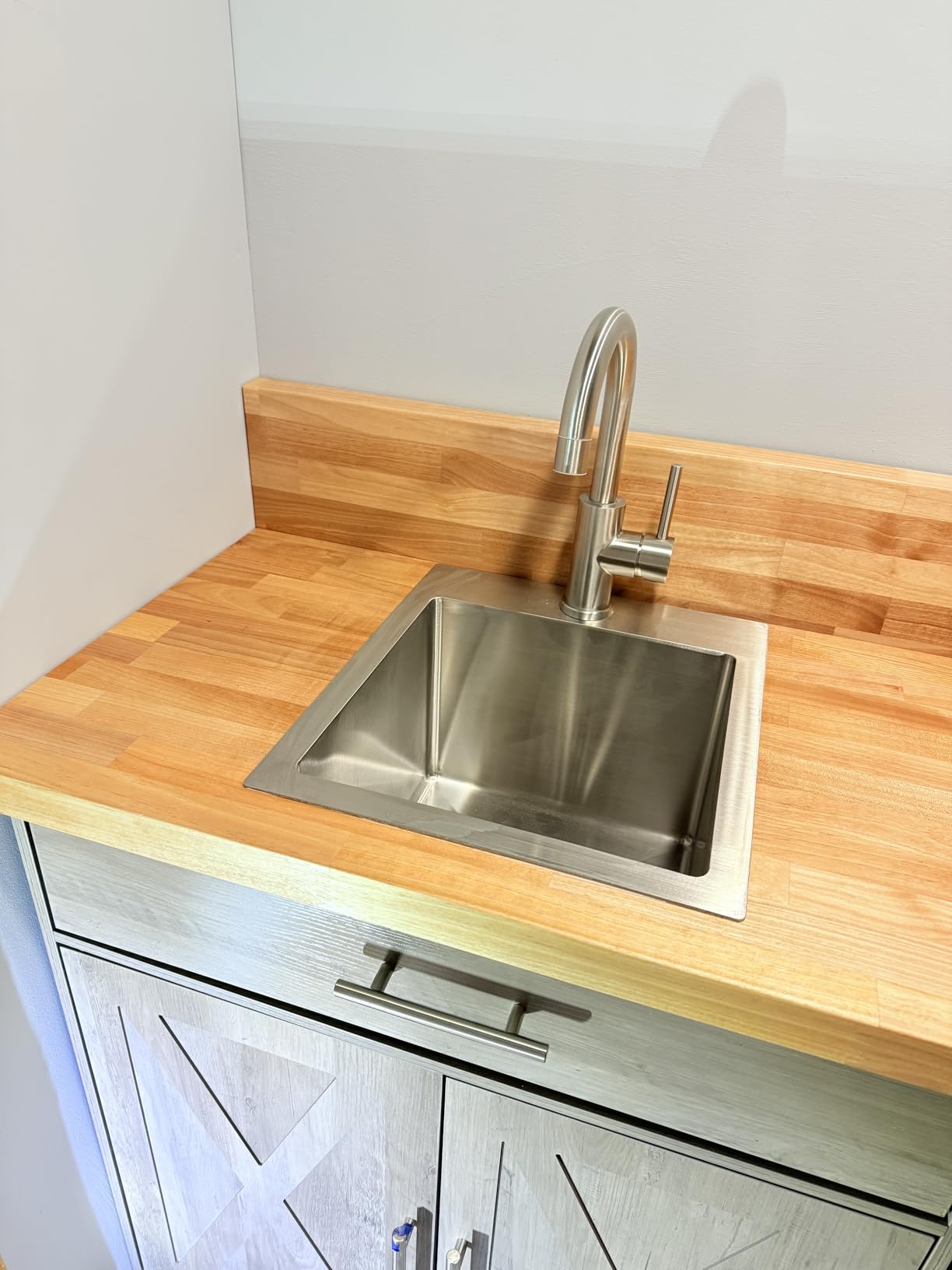 VCCUCINE 22x18 Inch Drop in Kitchen Sink, 16 Gauge Topmount RV Small Kitchen Bar Sink customer photo 1