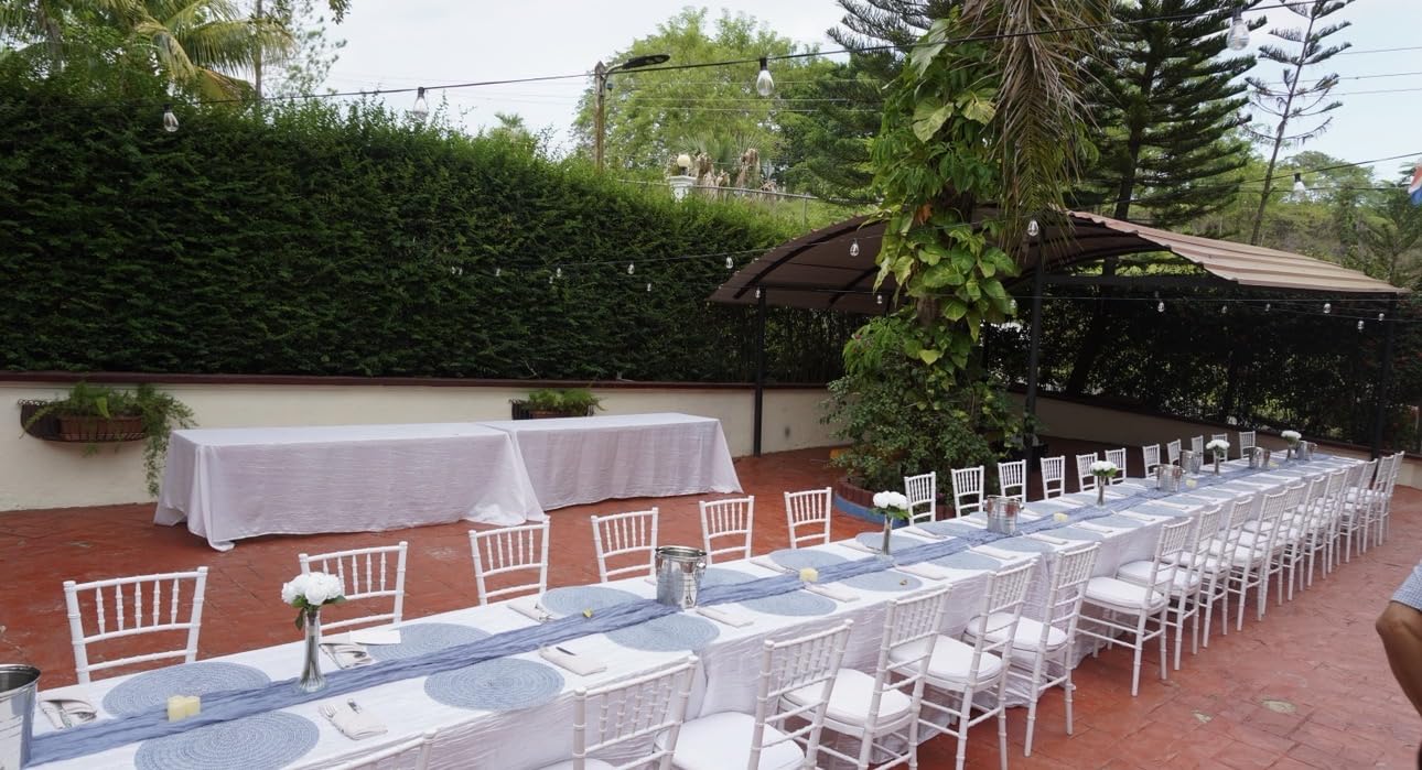 Tenmiro 200FT Outdoor String Lights, Ultra Long LED Patio Lights with Shatterproof High Brightness S11 Edison Bulbs, Outside Hanging Light Waterproof for Backyard Deck Porch Party Decor 2700K customer photo 1