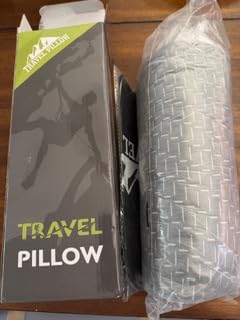 Small Shredded Memory Foam Pillow, Camping Pillow Travel Pillow - Compressible Medium Firm, Breathable Cover, Ideal Backpacking Hiking, Airplane and Car customer photo 1