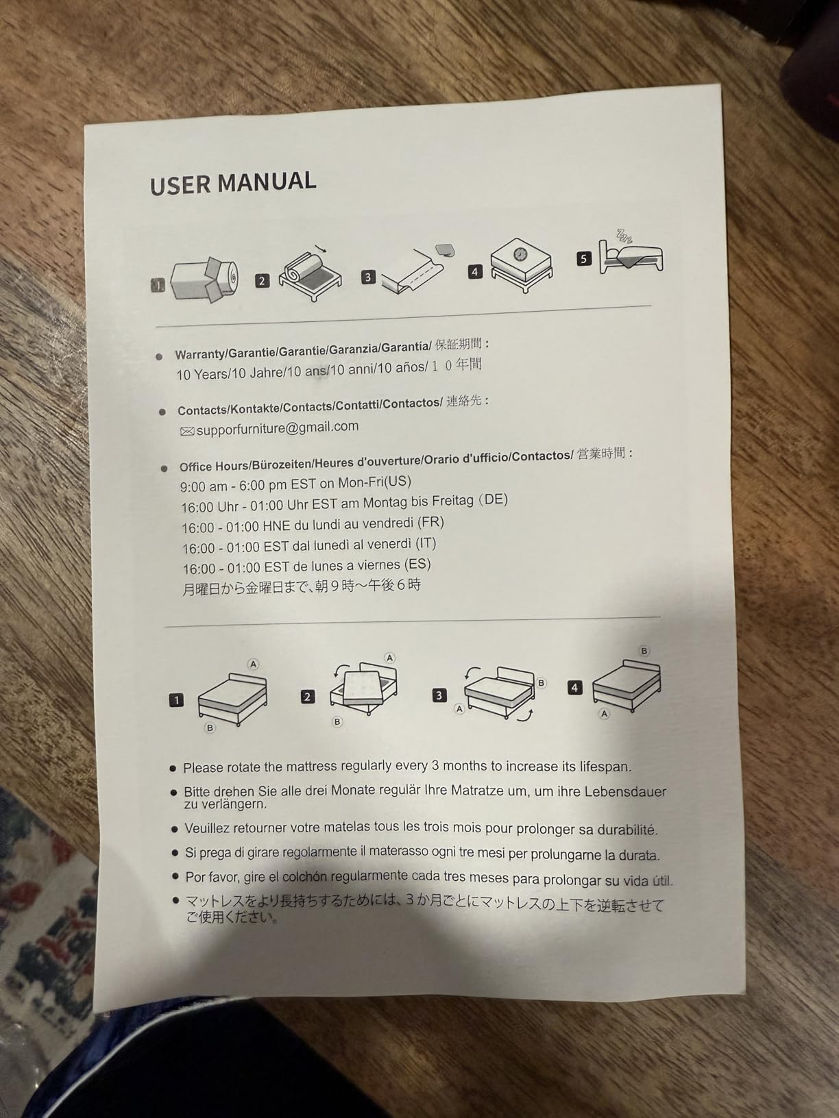 Novilla Queen Mattress, 12 Inch Hybrid Mattress Queen with Comfort Foam,Innerspring Pillow Top Mattresses in a Box, Pressure & Pain Relief, Soft Feel but Supportive customer photo 1