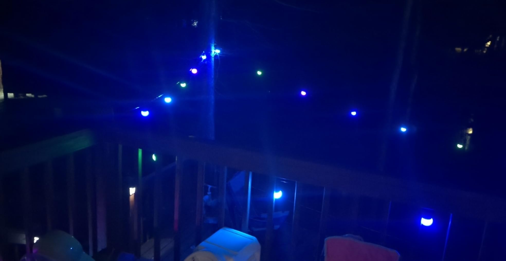 Govee Smart Outdoor String Lights 2, 144ft Outdoor Lights with Dimmable Warm White LED Bulbs, 47 Scene Modes for Patio, Backyard, Balcony, IP65 Waterproof, Works with Alexa, App Control customer photo 2