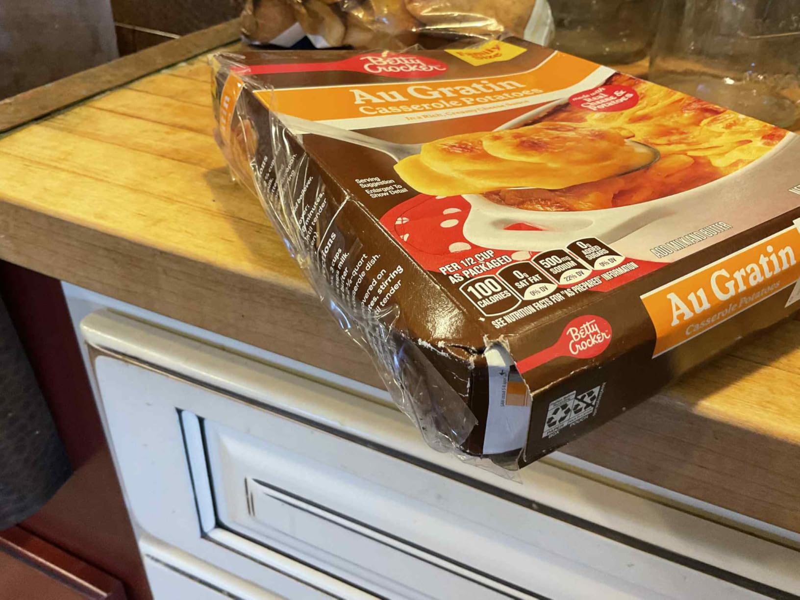 Betty Crocker Au Gratin Casserole Potatoes, Made with Real Cheese, Twin Pack, 8 oz Box customer photo 1