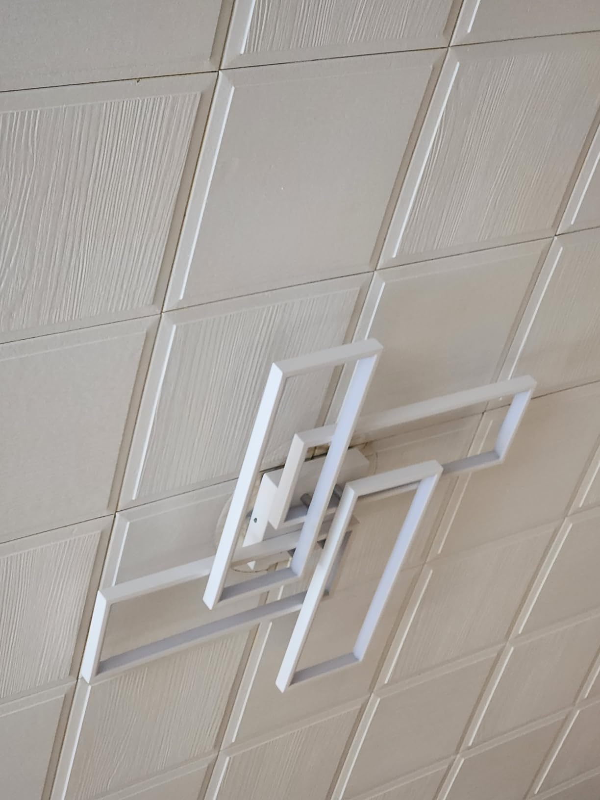 Modern LED Ceiling Light Fixture Black Kitchen Lighting 31.5