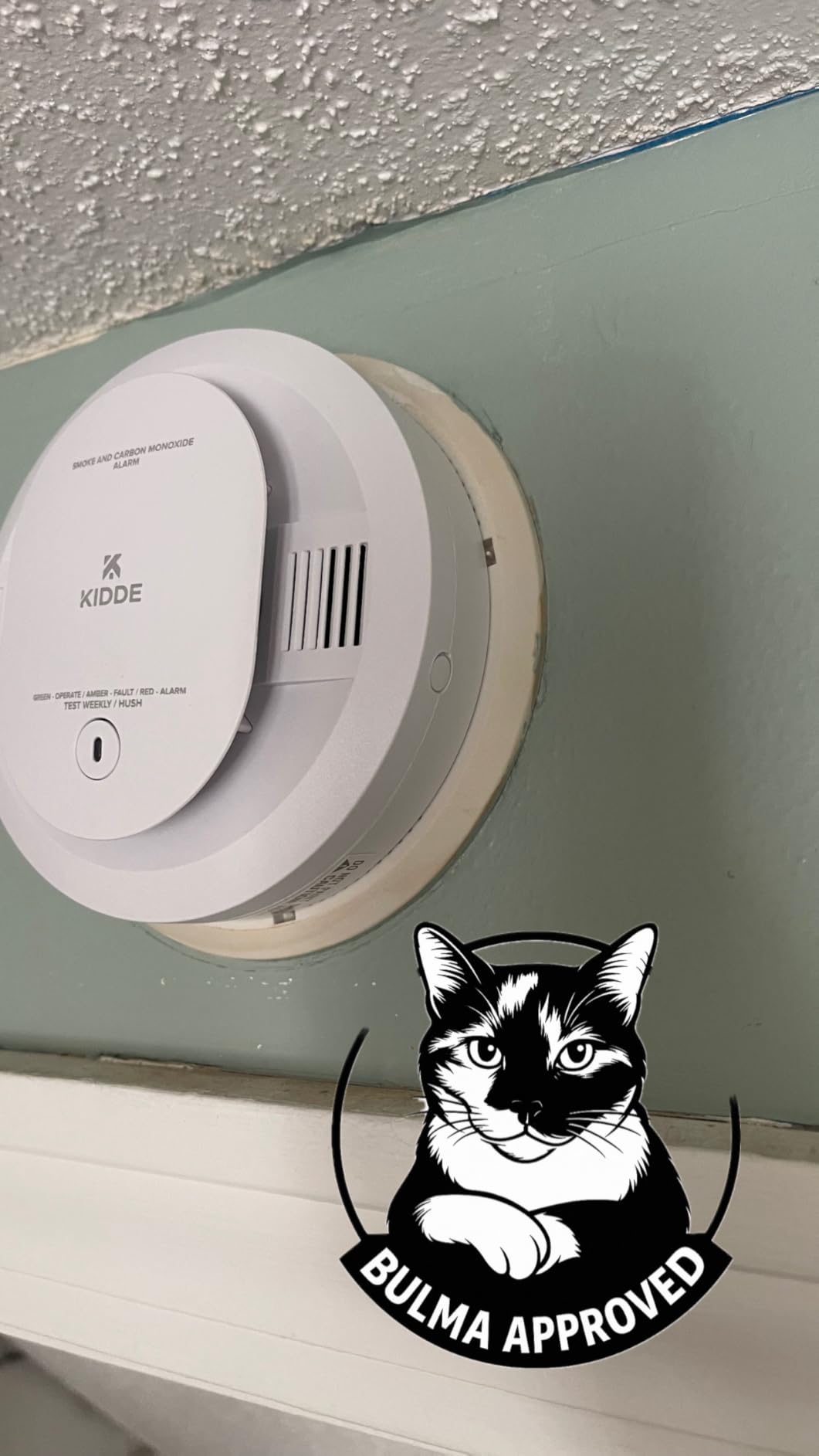 Kidde Smoke and Carbon Monoxide Detector, AA Battery Powered with LED Status Lights, 85 dB Alarm, 5 inches, 30CUDR, 1 Pack customer photo 1