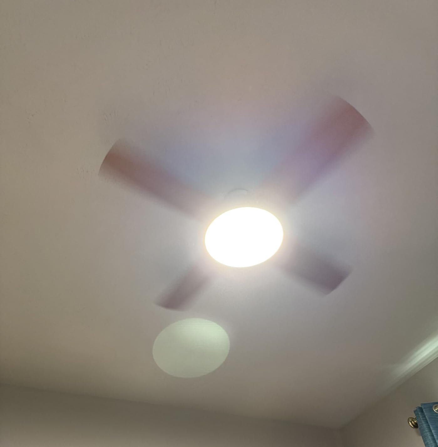 Dreo Ceiling Fans with Lights and Remote, 44 Inch Low Profile, Black Flush Mount Bedroom Ceiling Fan, Reversible Motor, 5CCT LED, 6-Level Dimmable, 6-Speed, Quiet, Timer, Easy-Install customer photo 2