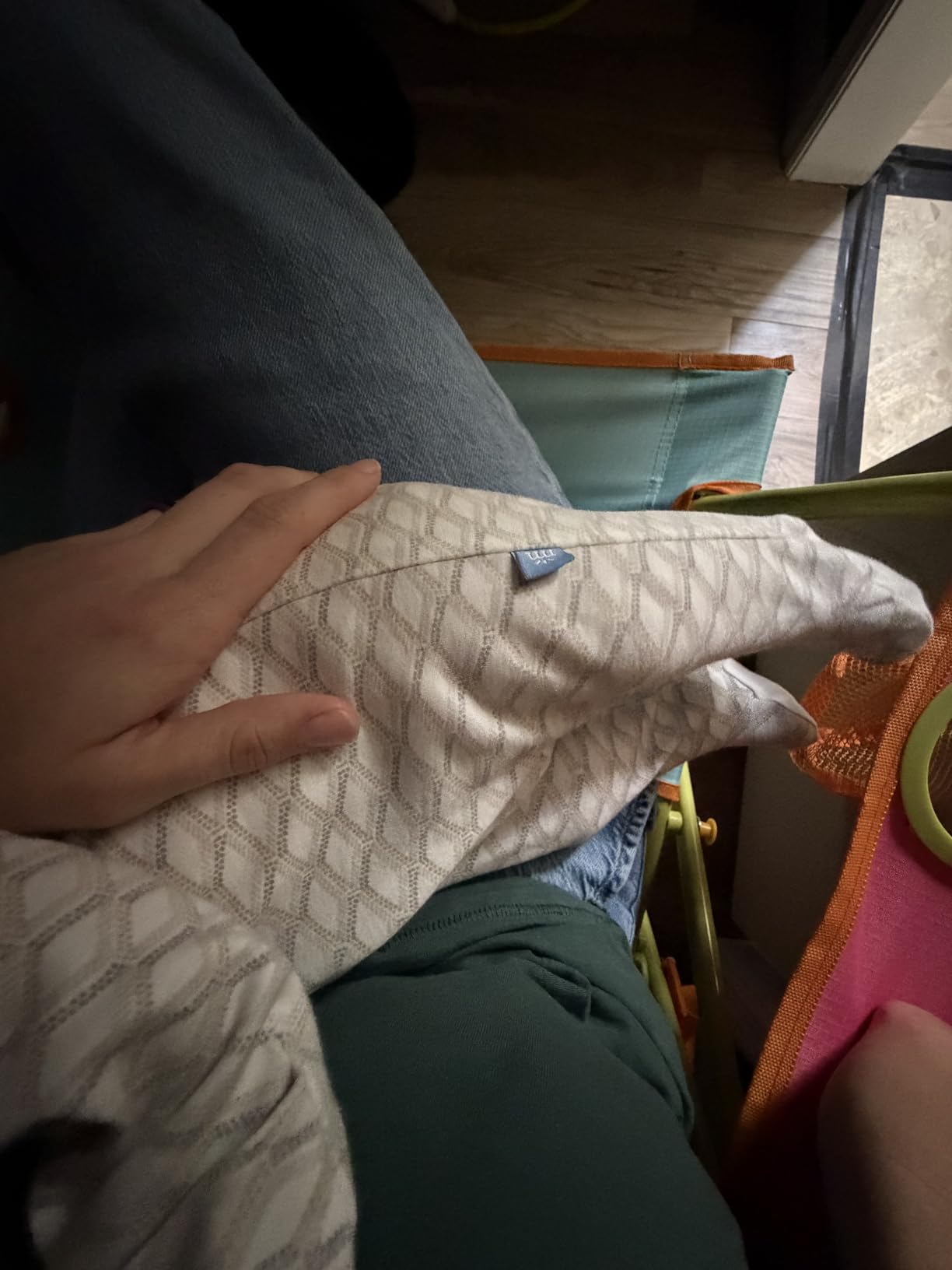 GCI Outdoor Comfort Pro Rocker Camping Chair | Portable Folding Rocking Chair with Durable Armrests & Drink Holder - Sweet Tea customer photo 1