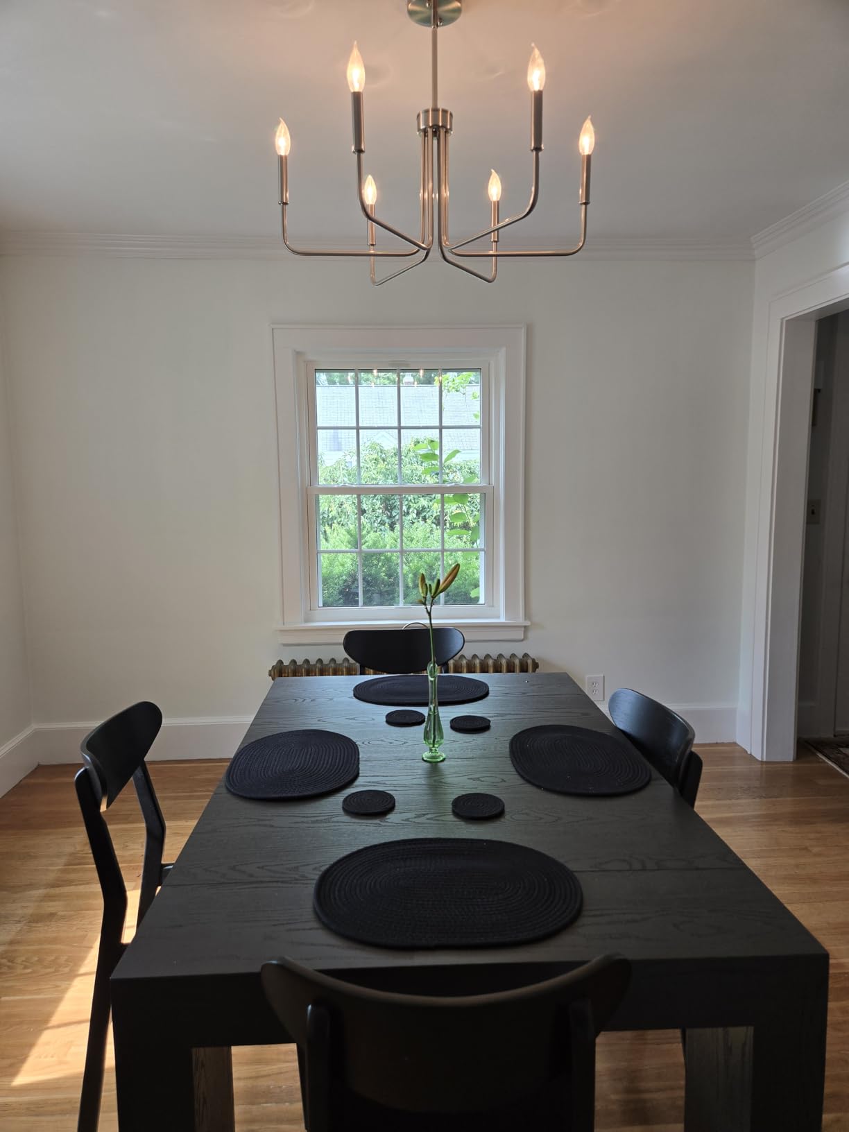 Transformer Table - Solid Wood Extendable Dining Table, Seats 2-12, Expandable Dining Room Table, Space-Saving Furniture, Expandable Dining Furniture, Natural (Table Only) customer photo 2