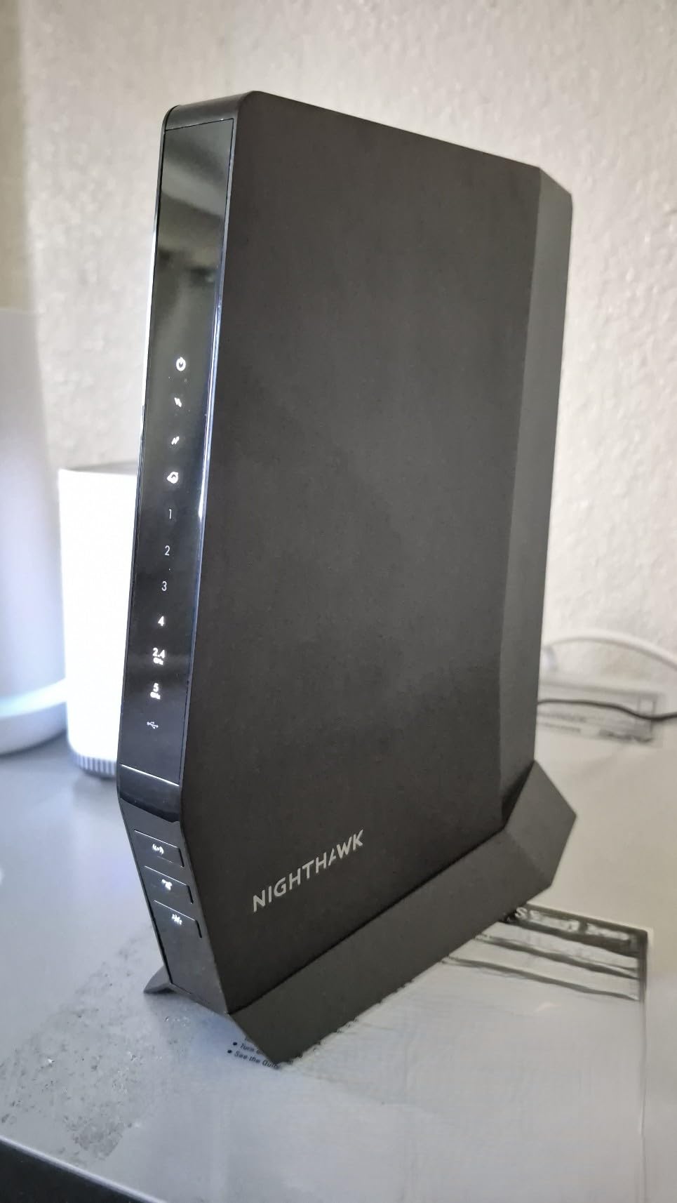 NETGEAR Nighthawk Modem Router Combo (CAX30) DOCSIS 3.1 Cable Modem and WiFi 6 Router - AX2700 2.7 Gbps - Compatible with Xfinity, Spectrum, Cox, and More - Gigabit Wireless Internet customer photo 1
