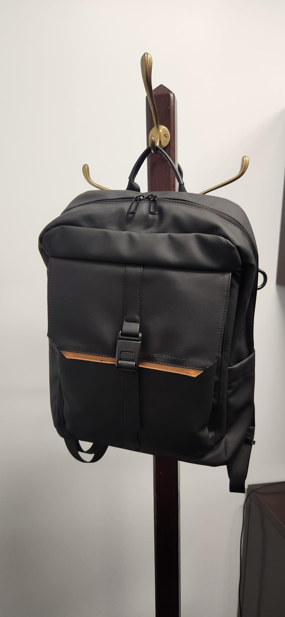 hk Slim Laptop Backpack for Men Women, Lightweight Business Backpacks 15.6 Inch Water-resistant Computer Bag for College Work Daily customer photo 2