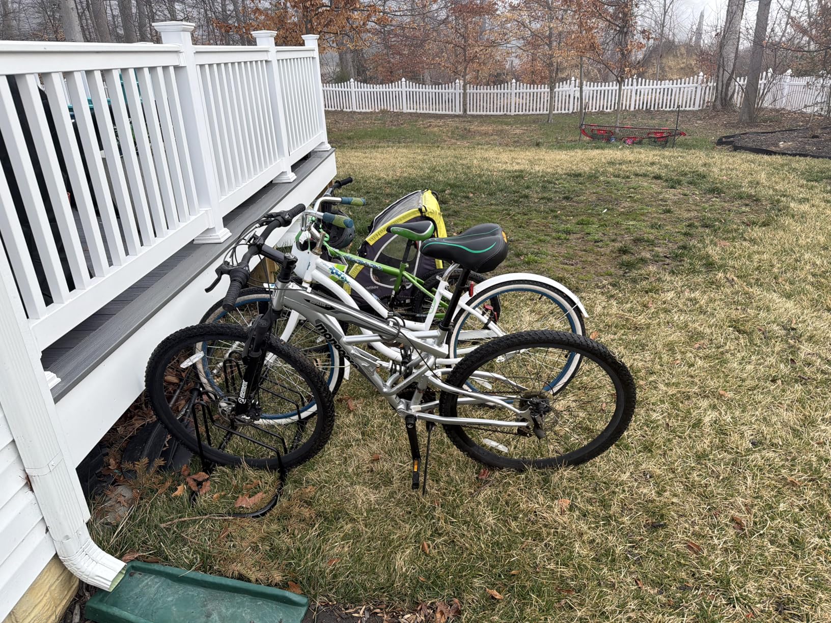 Simple Houseware 5-Bike Floor Storage Rack - Adjustable Bicycle Parking Stand & Garage Organizer for Road and Kids Bikes, Black customer photo 1