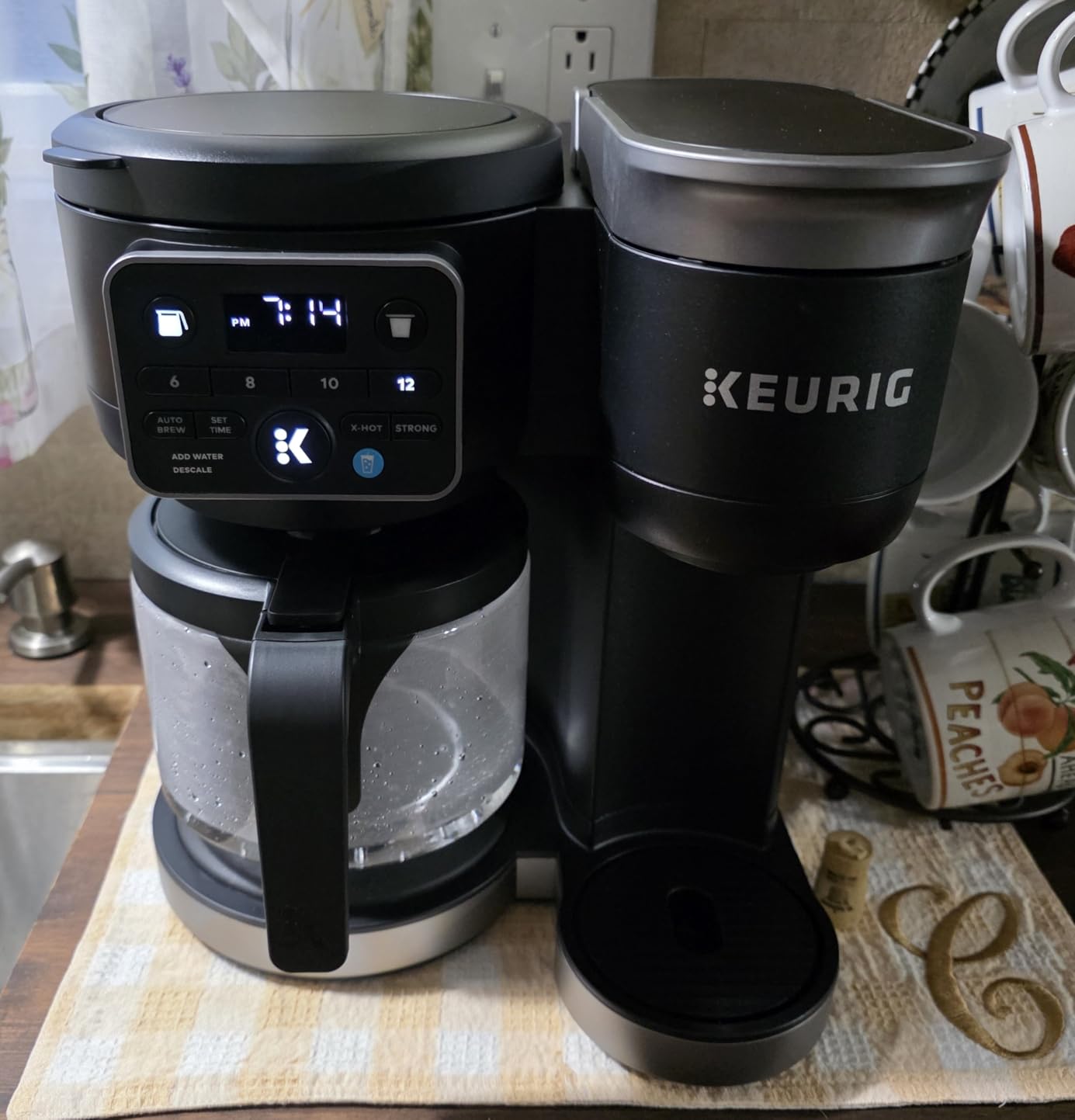 Keurig K-Duo Hot & Iced Single Serve & Carafe Coffee Maker, MultiStream Technology, 72oz Reservoir (Gen 2) customer photo 1