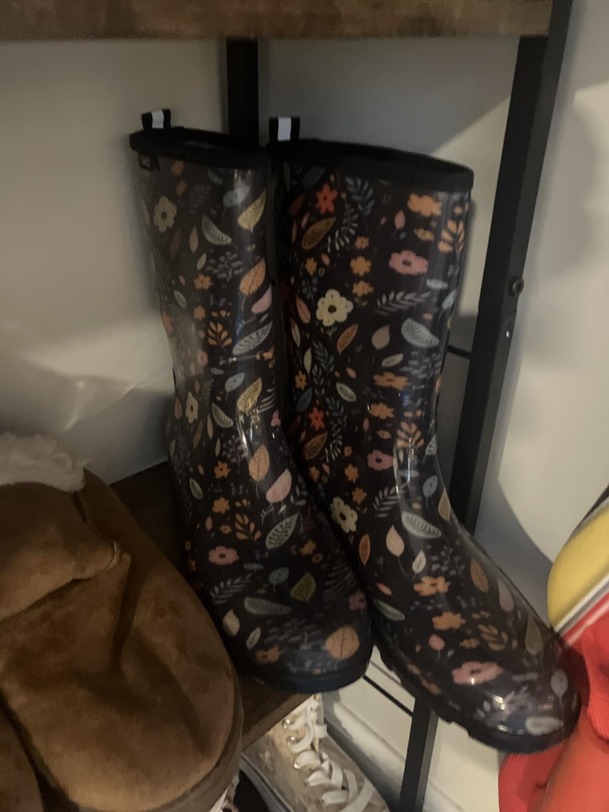Women's Rain Boots Waterproof Mid Calf Garden Boots for Women customer photo 2
