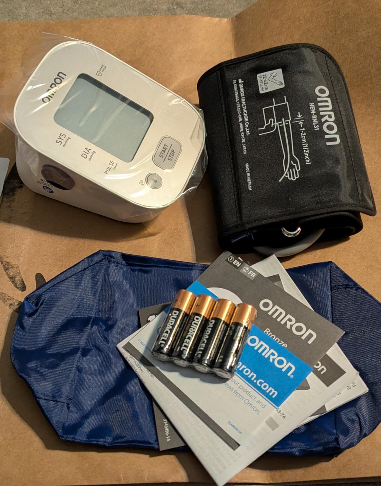 OMRON Bronze Blood Pressure Monitor for Home Use & Upper Arm Blood Pressure Cuff - #1 Doctor & Pharmacist Recommended Brand - Clinically Validated - Connect App customer photo 2