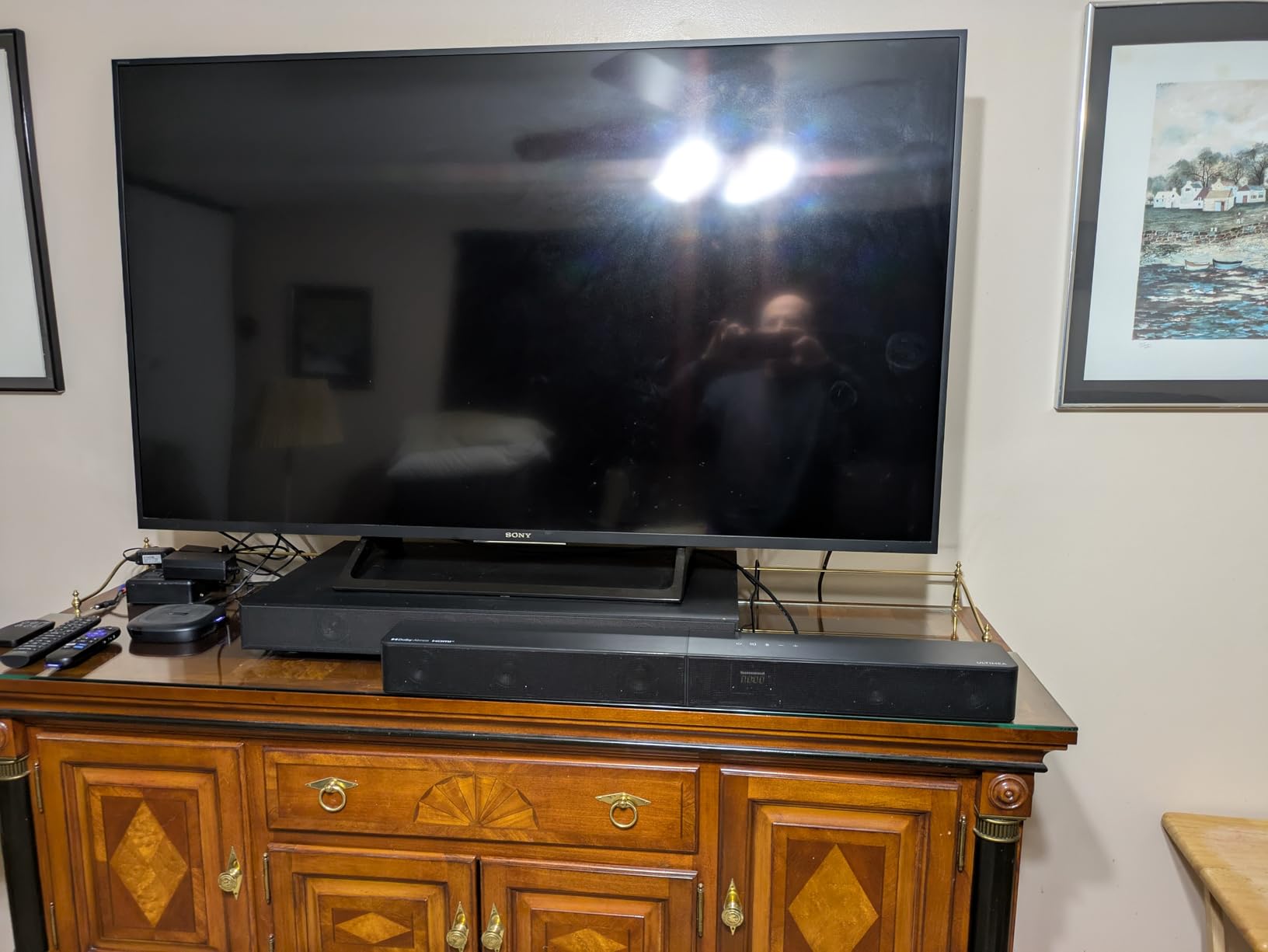 ULTIMEA 7.1ch Soundbar with Wireless Subwoofer, Virtual Surround Sound System for TV, App Control, 410W Peak Power, Sound bar for TV, 4 Wired Surround Speakers, Home Theater Sound System Poseidon D70 customer photo 2