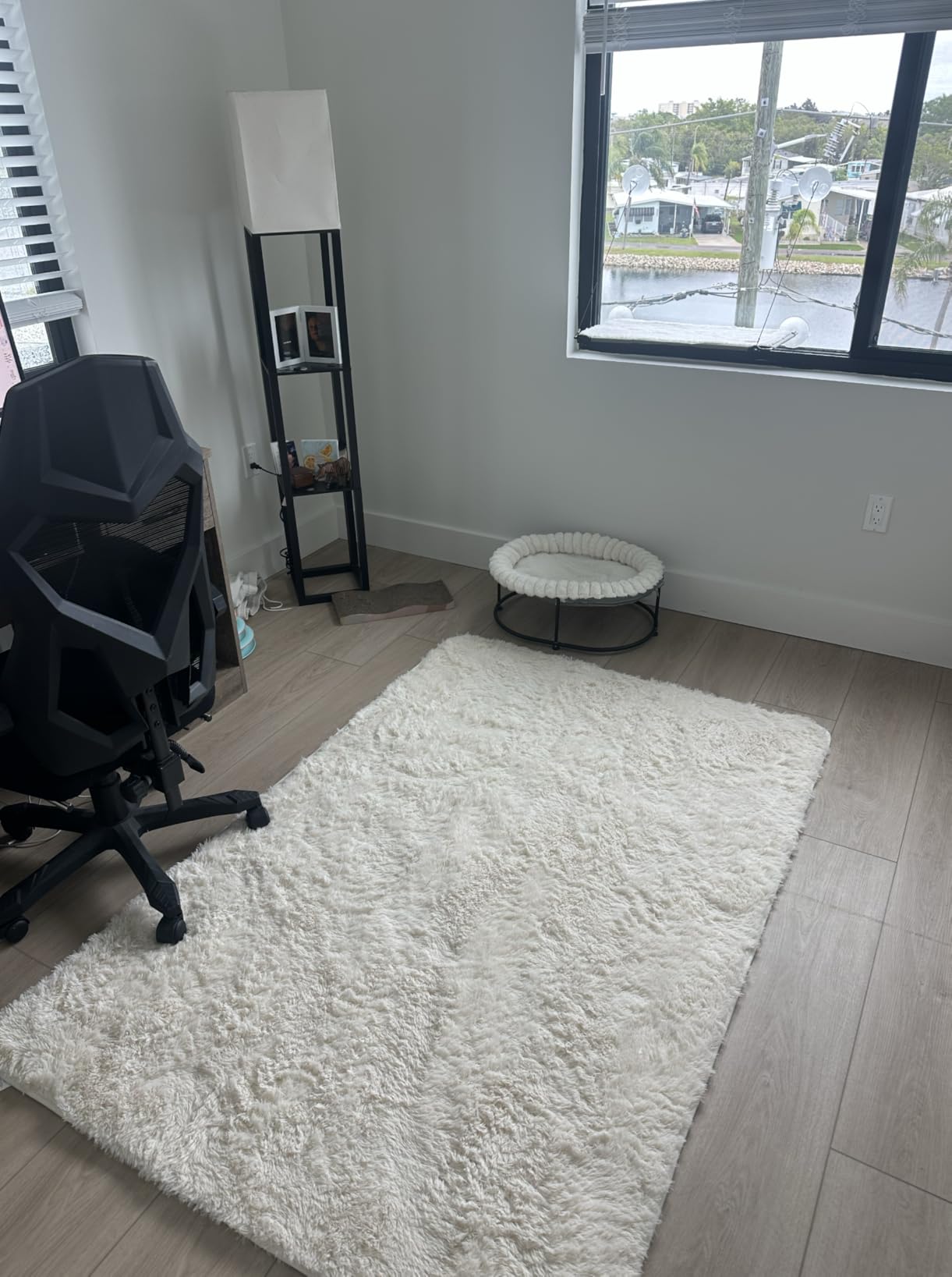 Ophanie 8x10 Area Rugs for Living Room, Upgrade Non-Slip Fluffy Soft Large Shag Bedroom Carpet, Grey Big Indoor Thick Nursery Rug customer photo 2