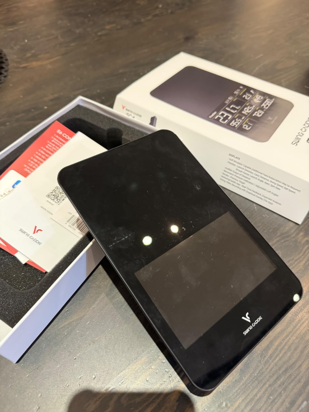 SC4 PRO Golf Launch Monitor & 3D Driving Range Simulator for Indoor and Outdoor Use | Portable Golf Swing Analyzer customer photo 1