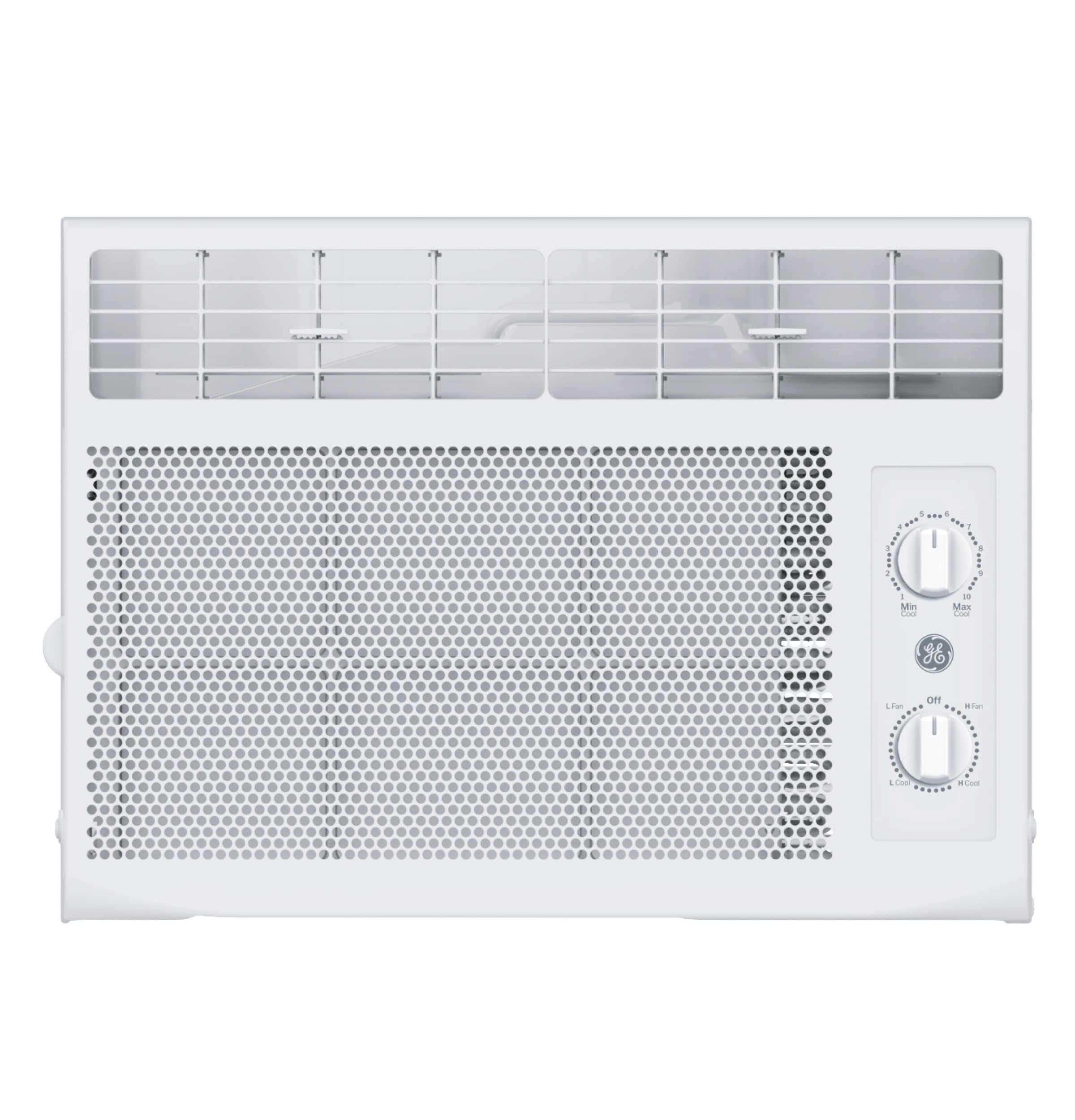 GE Window Air Conditioner Unit, 5,000 BTU for Small Rooms up to 150 sq ft. with Manual Adjustable Fan and Cooling Settings, Perfect for Small Bedroom or Living Room, Easy Install Kit Included, White customer photo 1