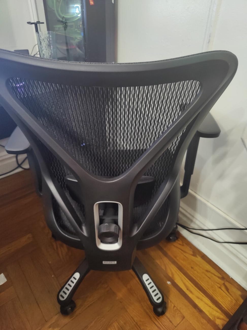 Ergonomic Office Chair, Mesh Computer Desk Chairs with Adjustable Lumbar Support, 3D Armrests, Tilt Function, Comfy Wide Seat, Swivel Executive Work Task Chair for Company and Home customer photo 1