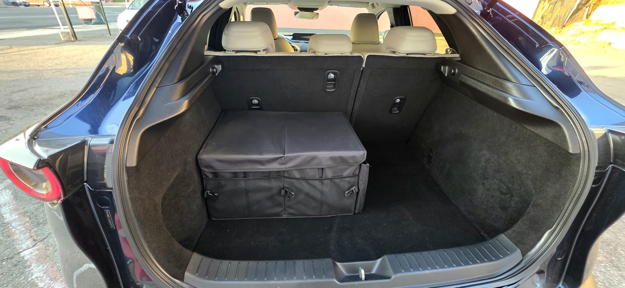 MIKKUPPA Car Trunk Organizer - 65L Collapsible Trunk Organizer with Lid, Sturdy Car Storage for SUV Auto Truck Van with Adjustable Straps and Non Slip Bottom customer photo 1