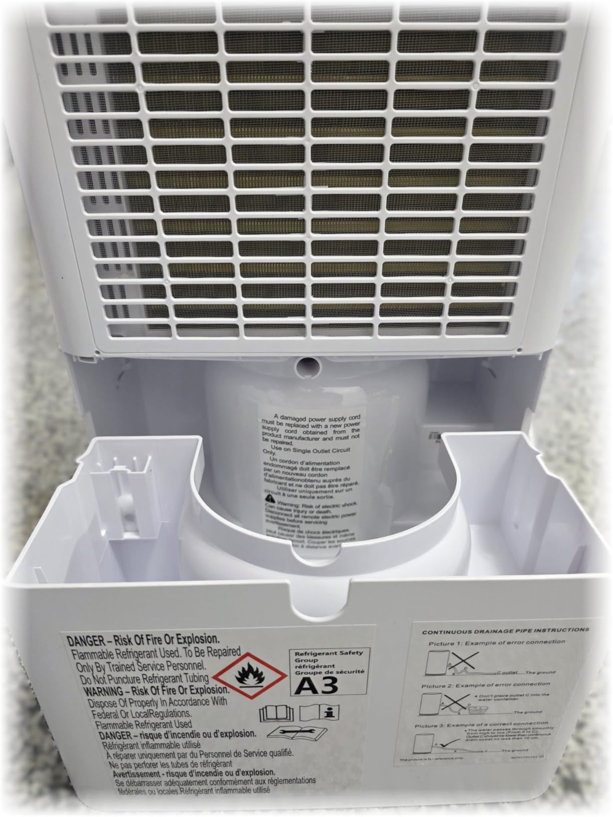 1500 Sq. ft Dehumidifier for Basement and Large Room, 21 Pints Dehumidifiers for Home with Drain Hose, Intelligent Humidity Control, 3 Modes, 24H Timer, Ideal for RV, Bathroom, Bedroom customer photo 1