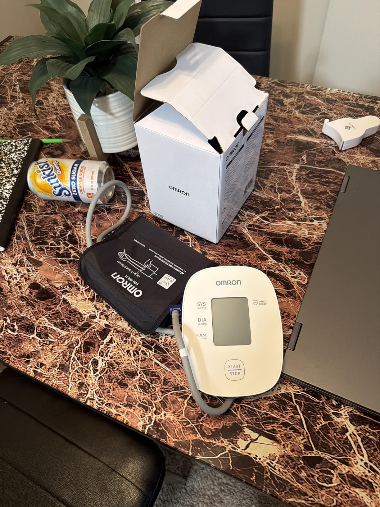 OMRON Iron Blood Pressure Monitor for Home Use & Upper Arm Blood Pressure Cuff - #1 Doctor & Pharmacist Recommended Brand - Clinically Validated customer photo 1