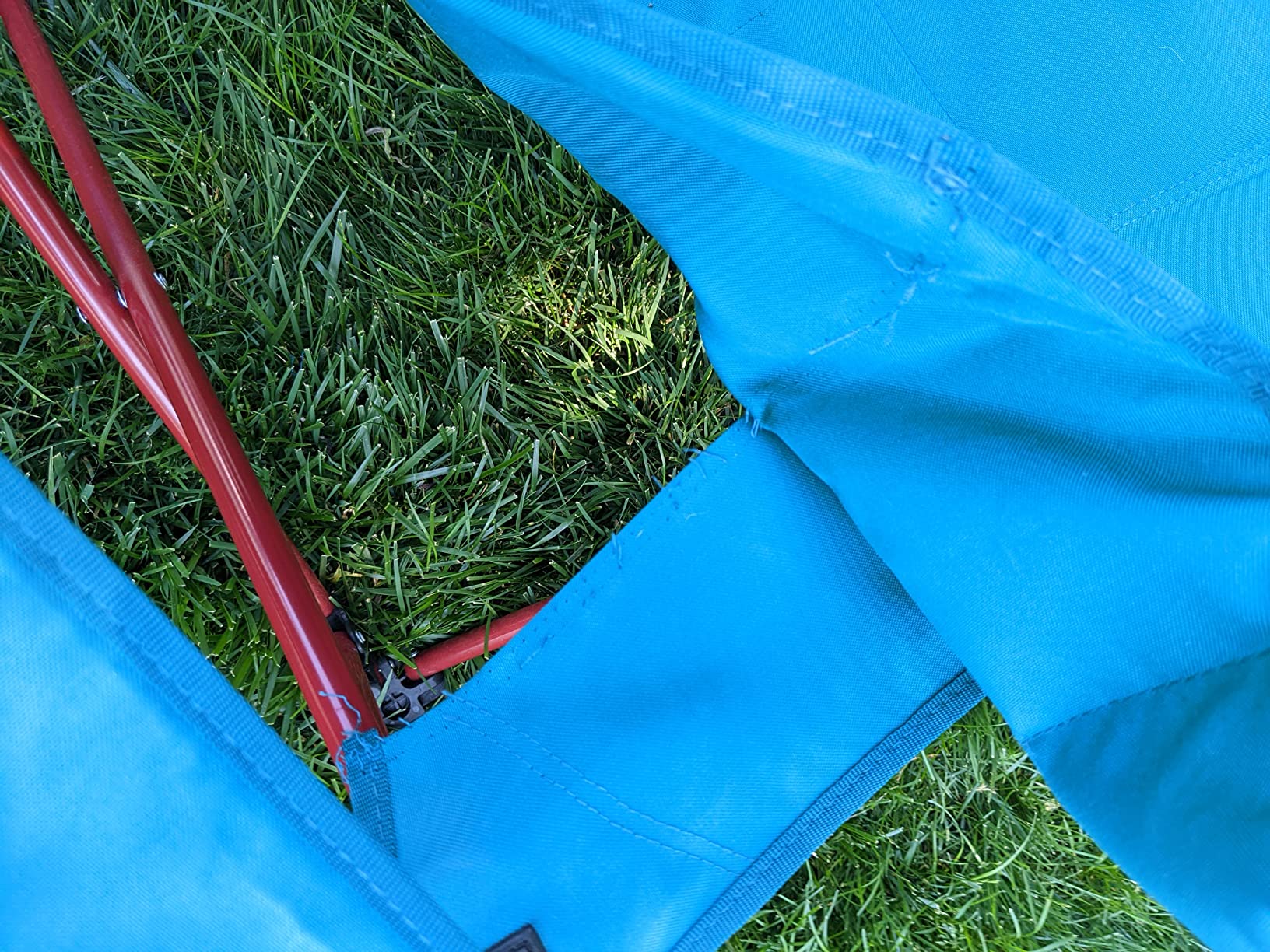 Kelty Deluxe Lounge Chair - Folding Outdoor Camp Chair, Insulated Cupholders, Customized Recline, Steel Frame, Padded Roll Storage, 2024 (Deep Lake) customer photo 1