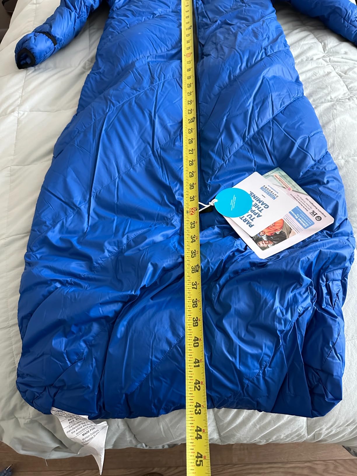 Mighty Mo 20° Down Kids Sleeping Bag (Ages 3-5). The Warmest, Lightest Camping Sleeping Bag for Kids Ages 3-5. customer photo 1