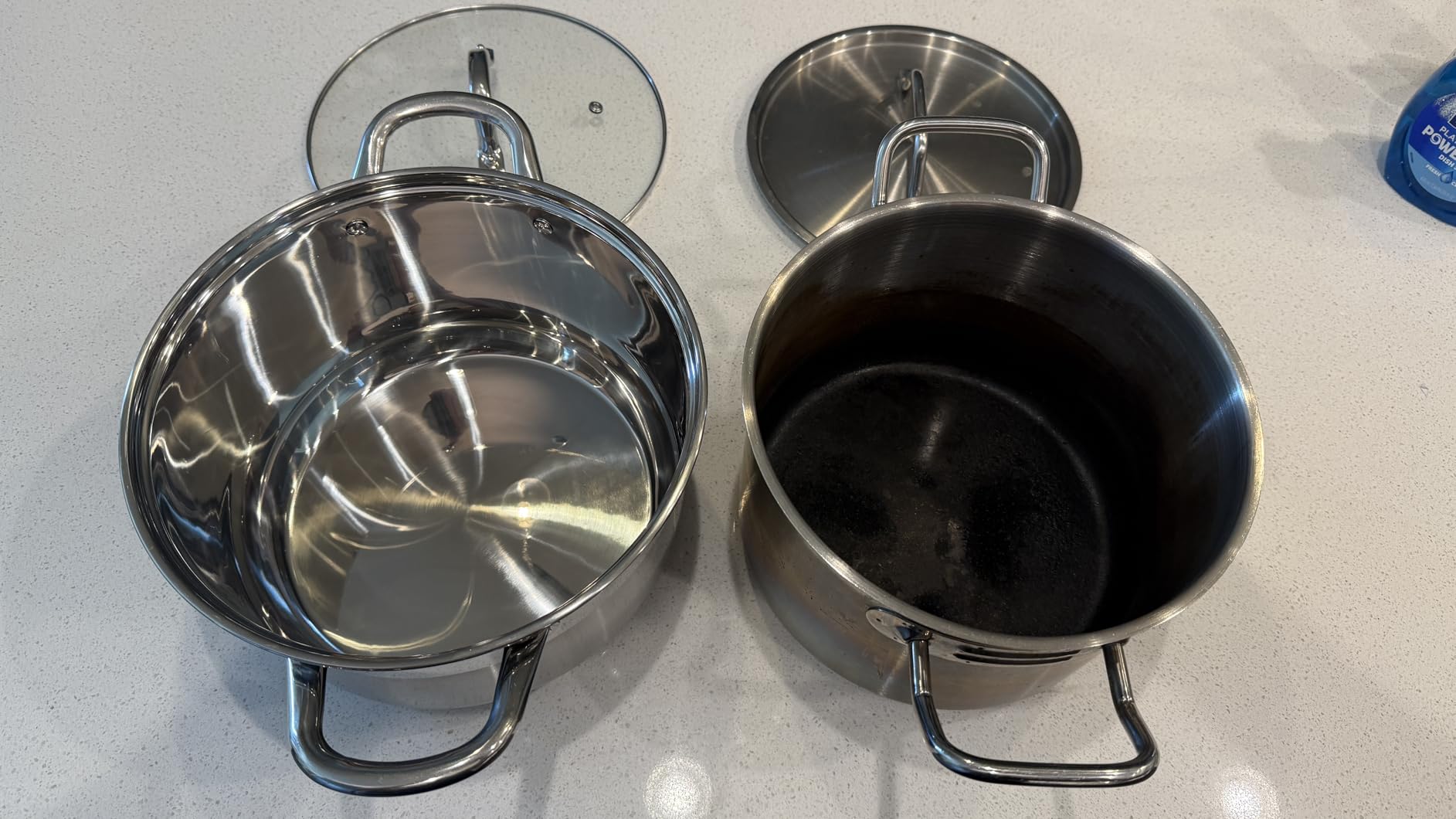 Kirecoo Stainless Steel Stock Pot - 12 Quart Heavy Duty Stock Cooking Pot with Visible Lid for Pasta, Soup, Spaghetti customer photo 1