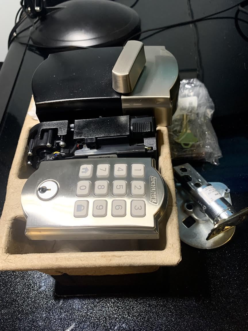 Schlage Arrive WiFi Deadbolt Smart Lock, Keyless Entry Door Lock with Camelot Trim, Satin Nickel, Compatible with Alexa and Google customer photo 1