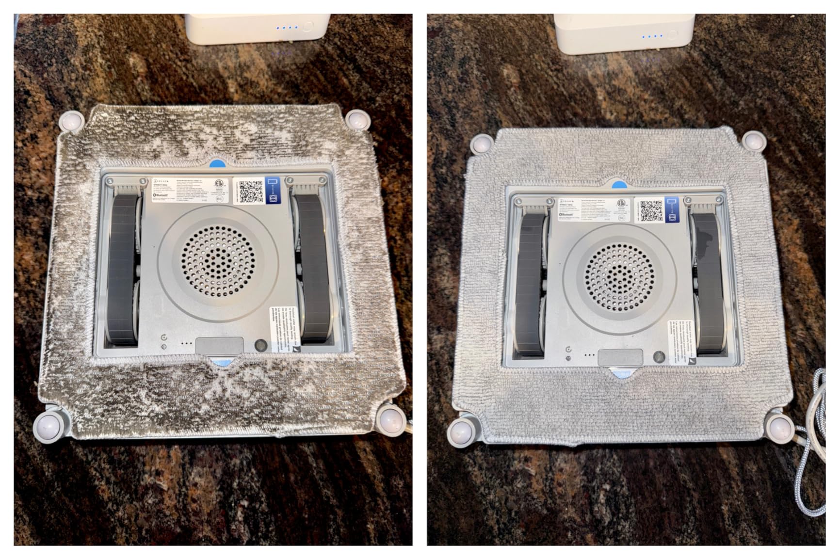 ECOVACS WINBOT Mini Window Cleaning Robot - Compact Design, Dual Nozzles with Ultrasonic Spray, 9-Stage Protection System, Intelligent Path Planning, 3 Cleaning Modes, Anti-Slipping System customer photo 2