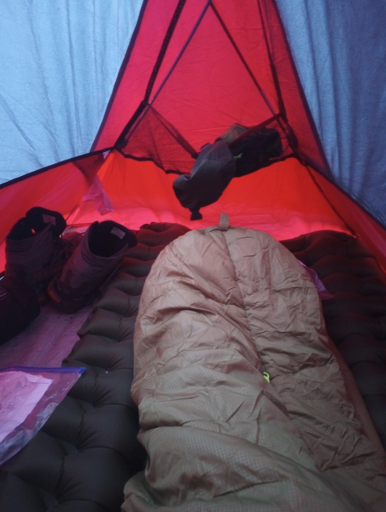 Gear Doctors Ether 17.5oz Ultralight Camping Sleeping Pad - Backpacking Air Mattress - Camping Mattress Pad - Compact Inflatable Sleeping Mat for Backpacking, Comfortable Outdoor Hiking, Tent, Travel customer photo 2