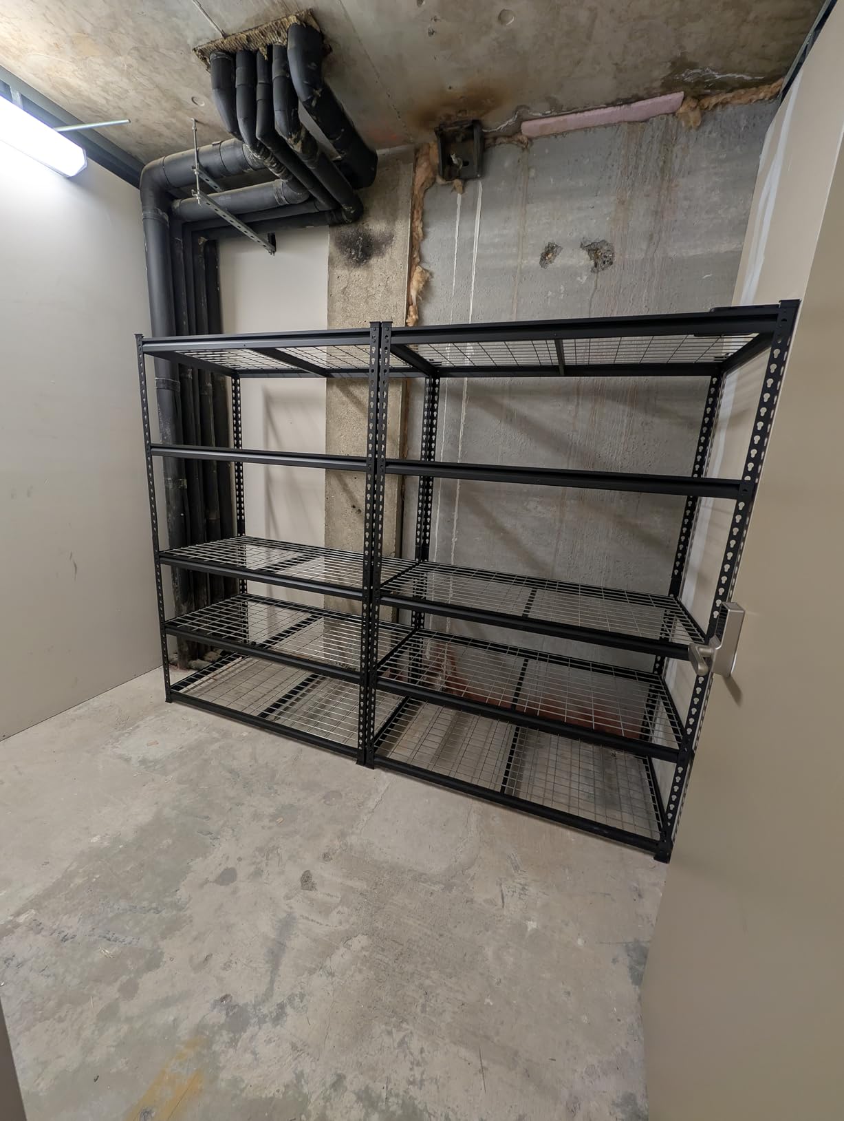 WORKPRO 5-Tier Heavy Duty Metal Shelving Unit, 72