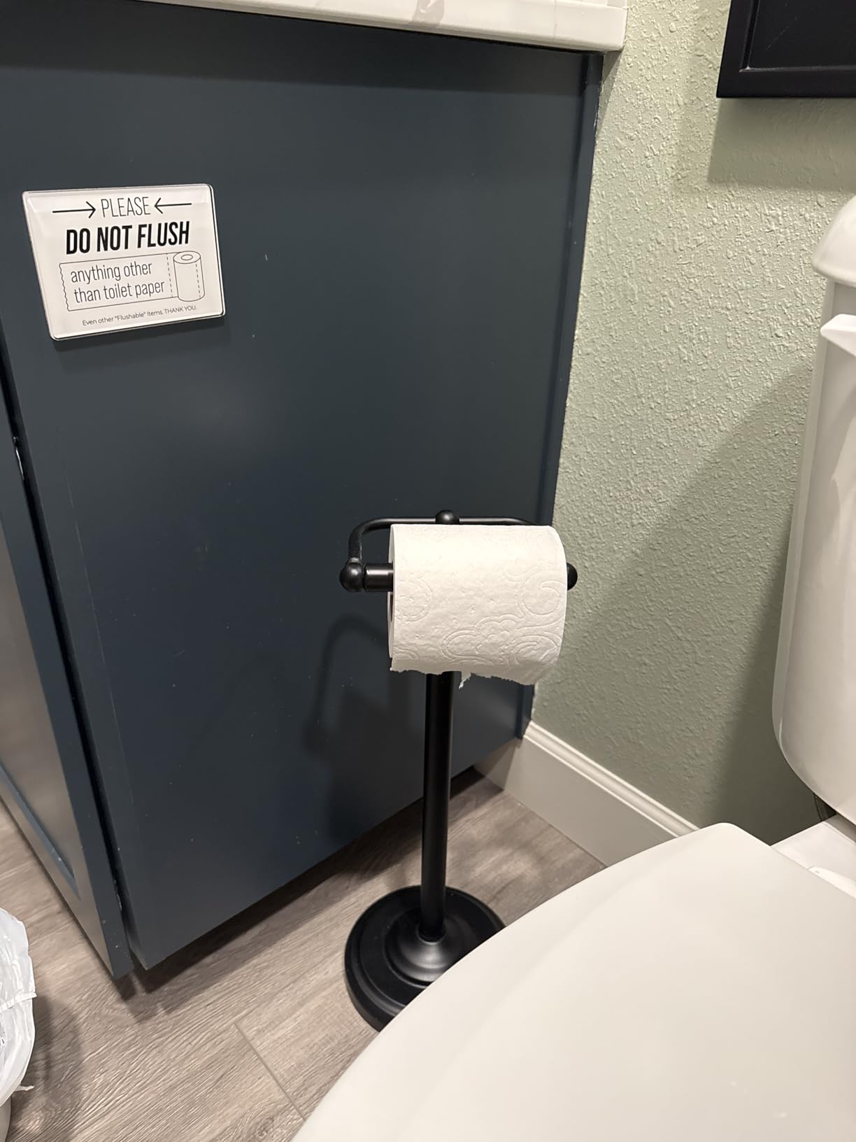 5 Essential AirBnB Signs For Hosts | Wifi Password Sign For Home Guests, No Smoking, Do Not Flush For Bathroom Toilet, Turn Off Lights & AC, Air Bnb Vacation Rental Review Request Fridge Magnet customer photo 2