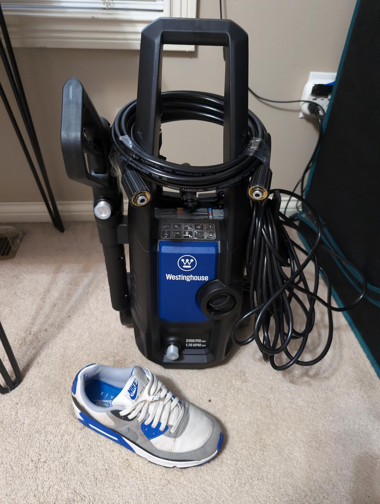 Westinghouse ePX3050 Electric Pressure Washer, 2100 Max PSI 1.76 Max GPM with Foam Cannon and Turbo Nozzle, for Cars/Fences/Driveways/Home/Patios customer photo 2