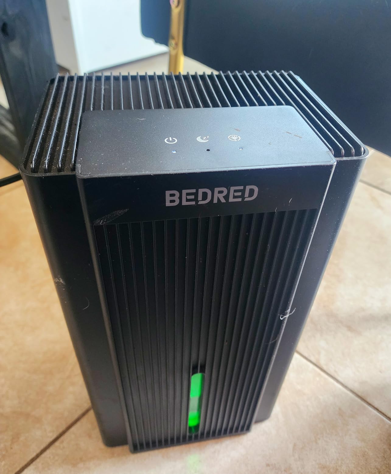 Dehumidifier, 95OZ Dehumidifier for Home 1000 Sq.Ft - Quiet with Auto Shut Off & Relaxing 7 Color Ambient Light, Ideal for Livingroom, Bedroom, Basement(Black) customer photo 1