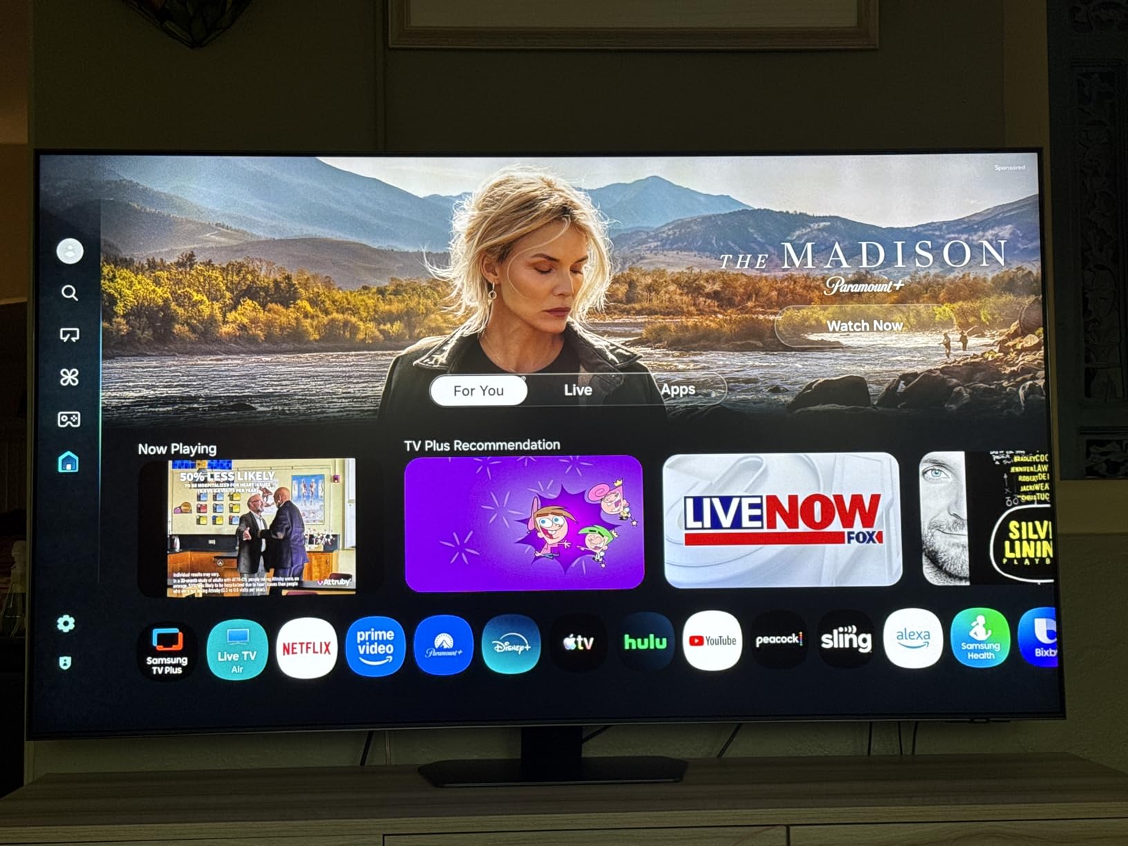 Samsung 43-Inch Class Neo QLED 4K QN90F Series, Vision AI, Mini LED Smart TV (2025 Model) Neo Quantum HDR+, Object Tracking Sound Lite w/Dolby Atmos, Glare Free, Gaming Hub, Alexa Built-in customer photo 1
