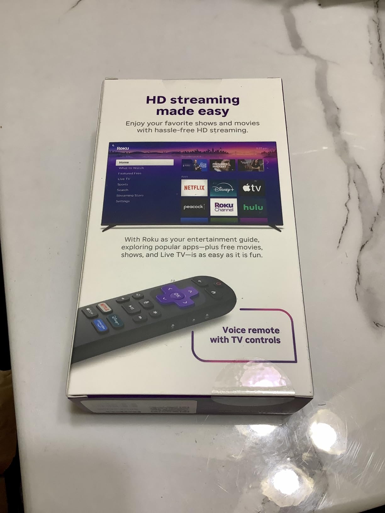 Streaming Stick HD - HD Streaming Device for TV with Roku Voice Remote, Free & Live TV customer photo 2