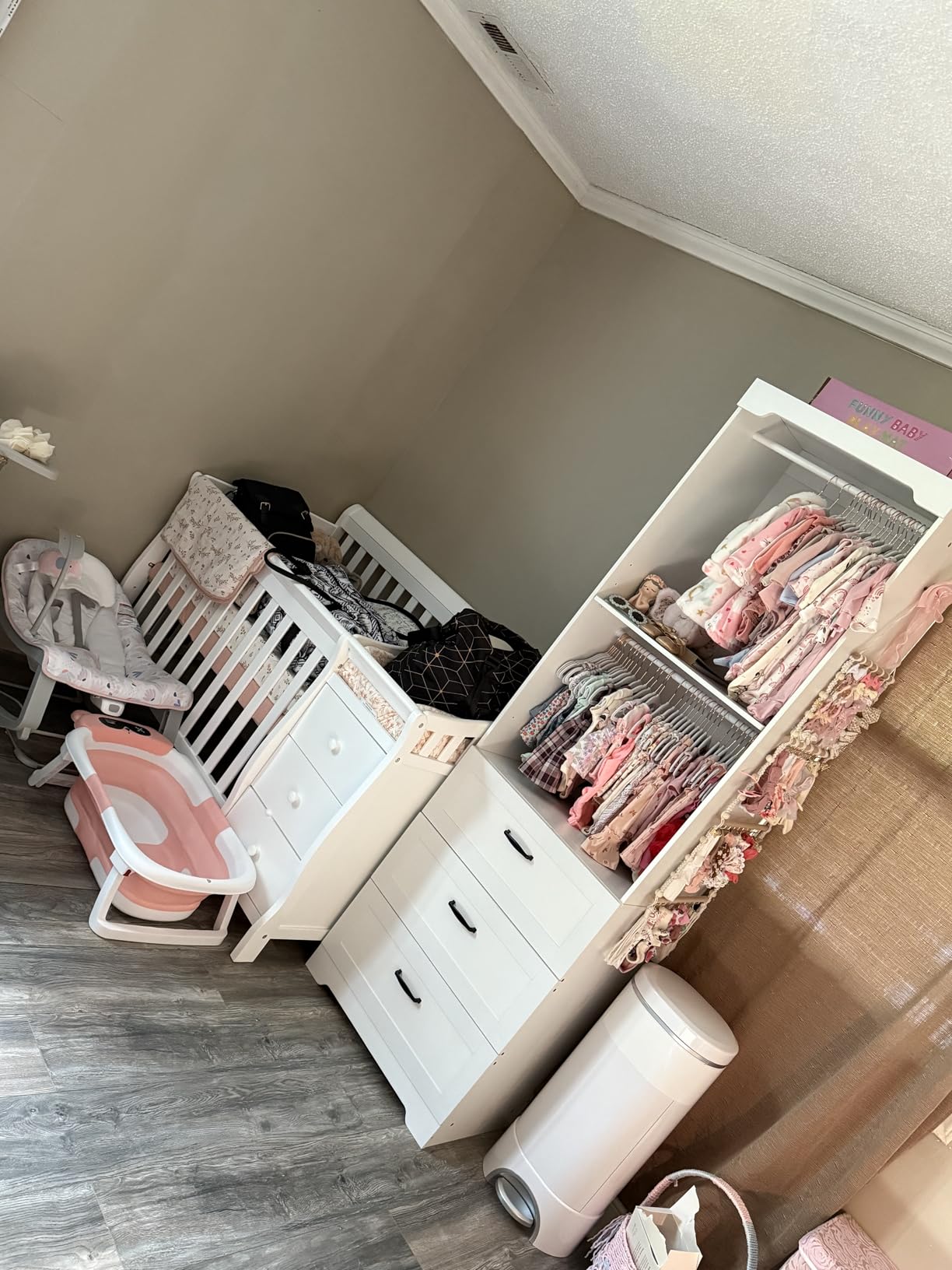 IRONCK Freestanding Closet System with Adjustable Shelves & 3 Drawers customer photo 2