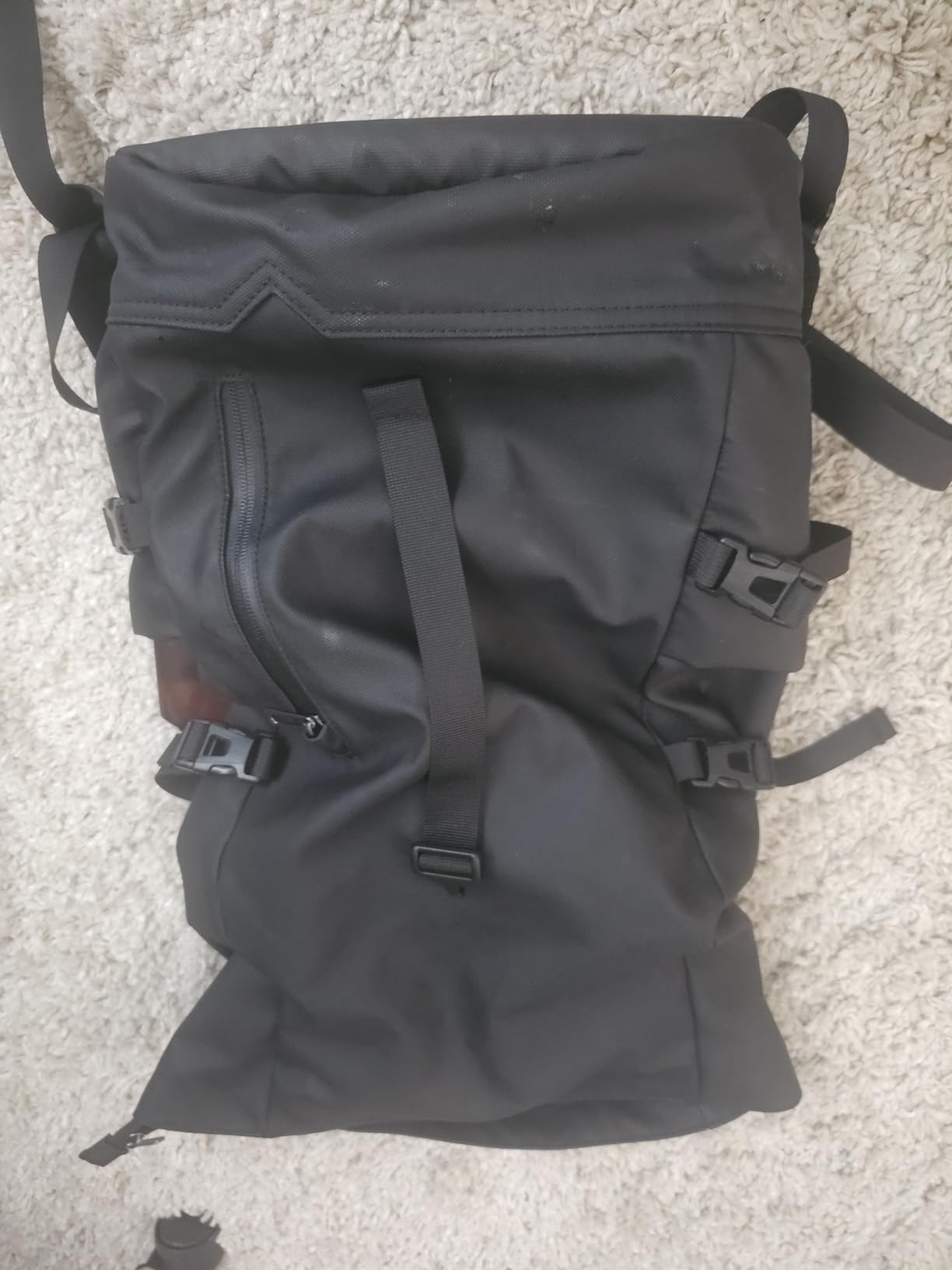 Rolltop Backpack Waterproof for Women & Men 33L Large Bike Backpack 15 inch Laptop Backpack Lightweight Perfect for Work School Travel and Outdoor Activities-Black customer photo 2