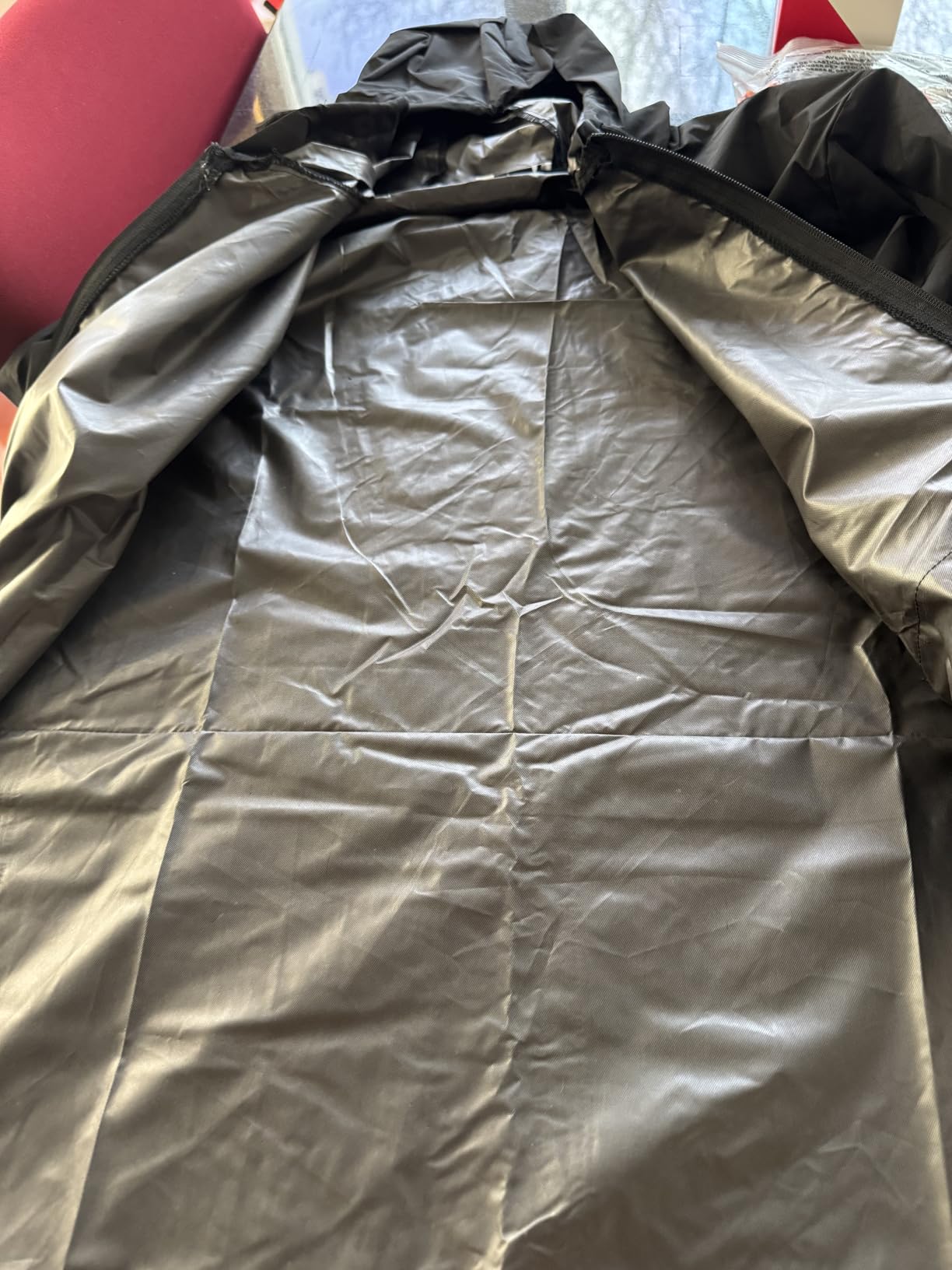 UIQUR Mens Rain Jacket Raincoat Windbreaker Running Waterproof Lightweight Packable with Hood Travel Hiking Cycling customer photo 1