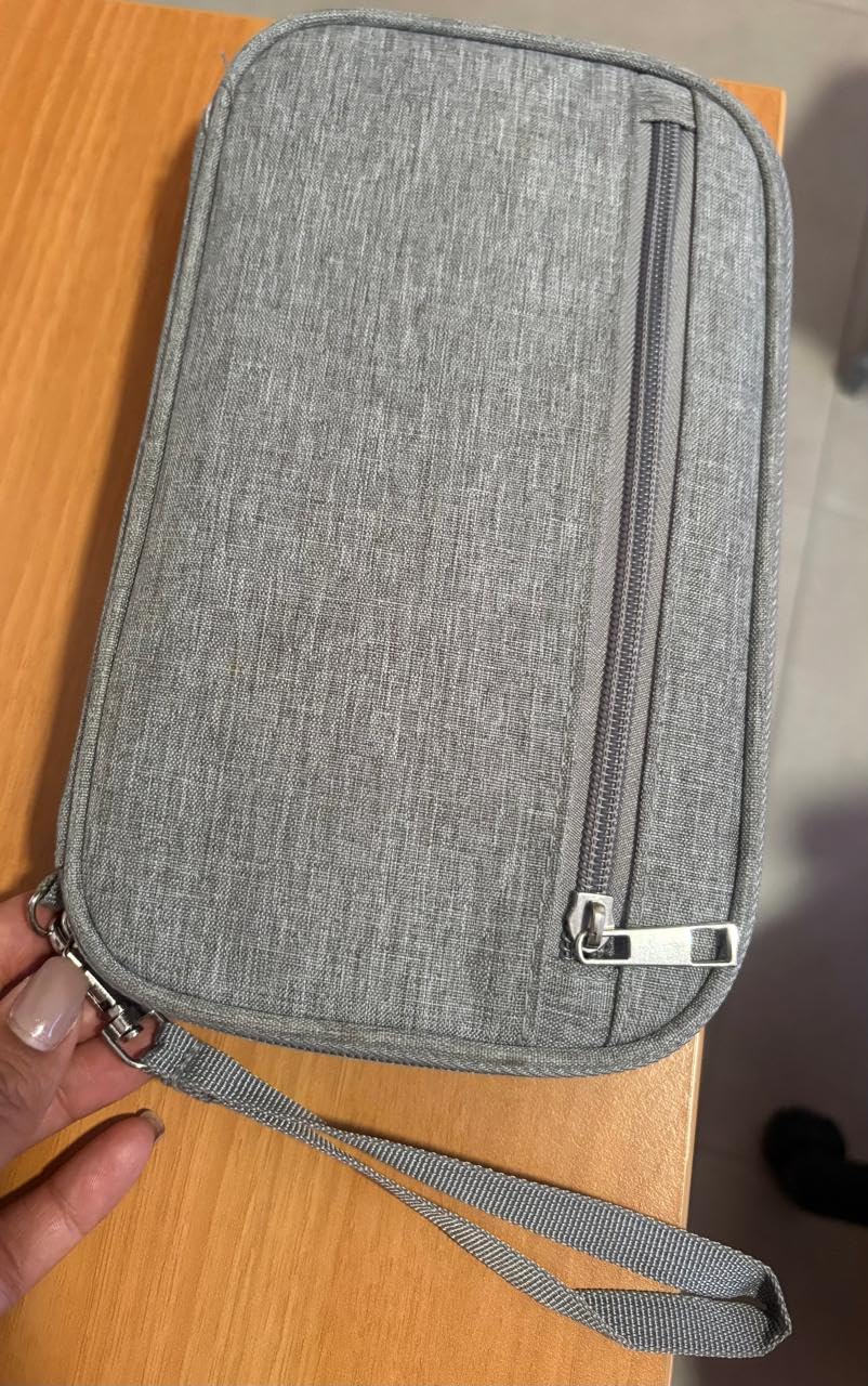 Passport Holder Family, Women RFID Blocking Passport Wallet, Travel Essentials Premium Wallets, Waterproof Passport Holders Bag customer photo 2