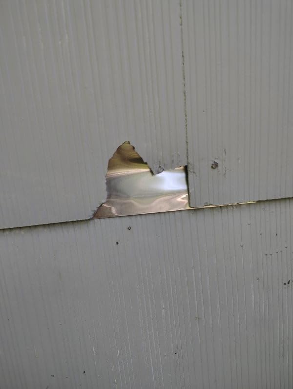 24'' x 50' Aluminum Flashing Roll, 0.3mm Thickness Metal Roof Flashing Roofing Panels for Sealing Windows Doors Siding Roofing Stains Moss and Mildew Prevention customer photo 2