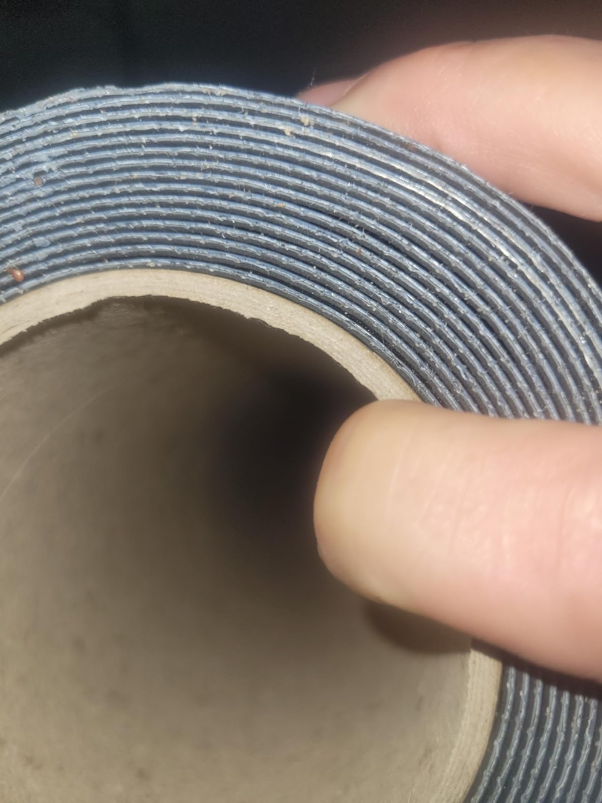 HSS EPDM Waterproofing Membrane EasyStick - 52 Mil - Reinforced - Waterproof - Self-Adhesive - Longlasting Flatroof Sheet - Black - 39 inch x 16 feet customer photo 2