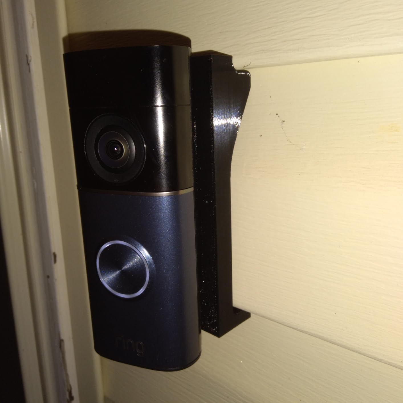 Ring Wired Doorbell Plus (newest model), Home or business security, Retinal 2K with wide-angle video, 4x Enhanced Zoom, and Low-Light Sight, Nickel Silver customer photo 1
