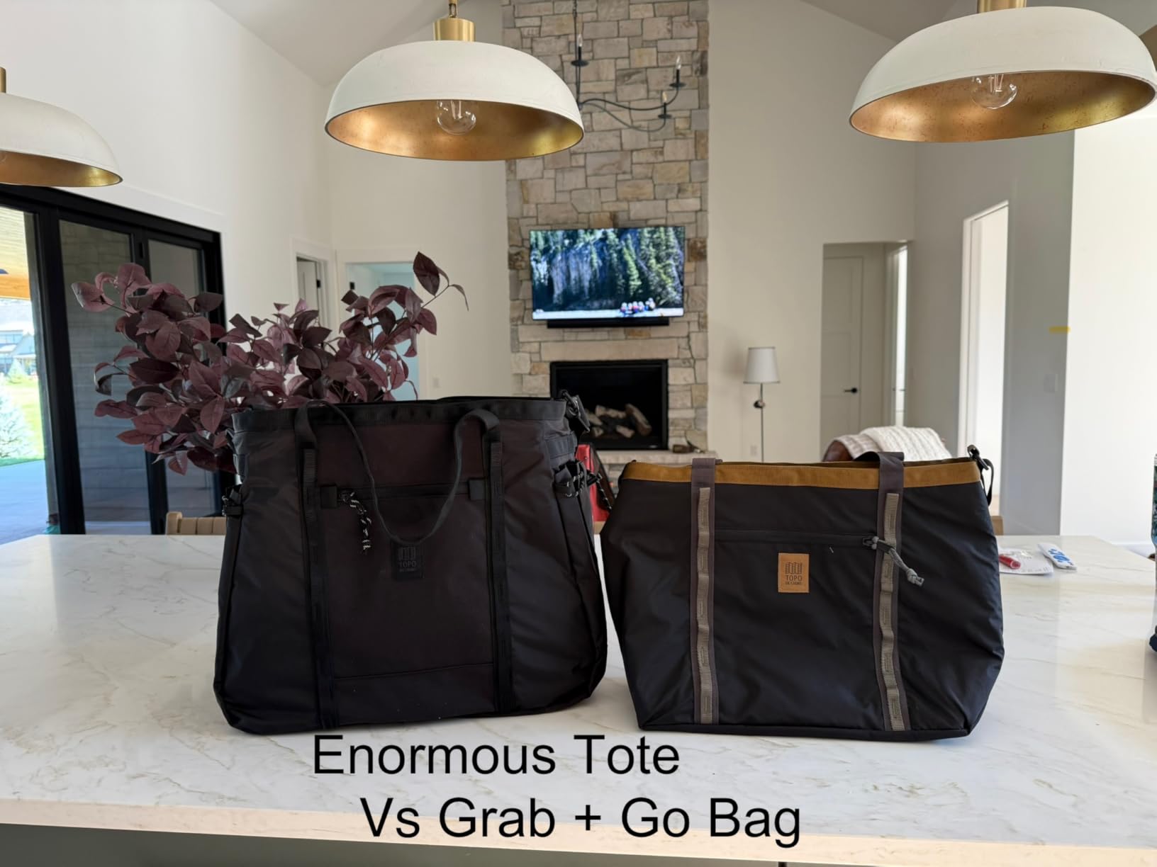 Topo Designs Mountain Gear Bag, Enormous Tote Style Free Standing Bag Car Trunk Catch All, Recycled Nylon, Abrasion Resistant customer photo 2