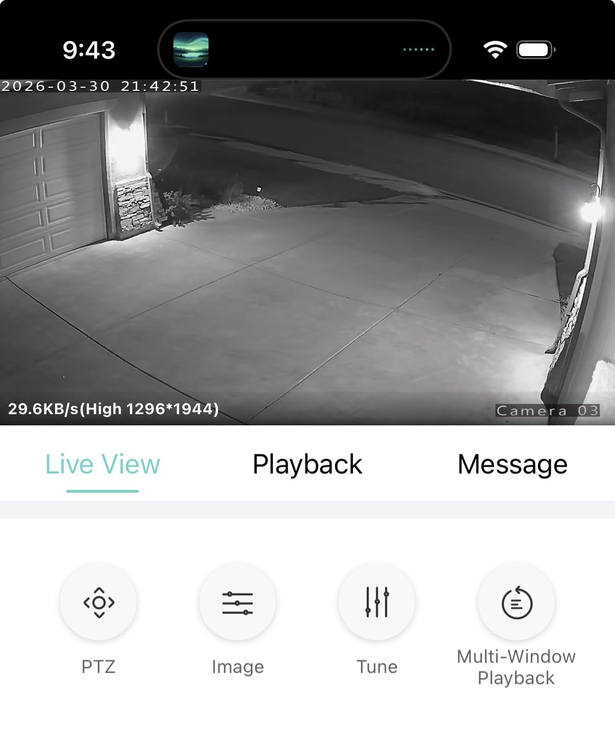 Hiseeu 3K 360°View PTZ Wired Security Camera System with Color Night Vision, Audio 8ch 5MP DVR, 4PCS Cameras, 1TB HDD, Person/Vehicle Detection, Home CCTV Camera System Outdoor, 24/7 Record customer photo 1